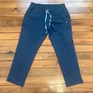 Figs scrub pants- smoke blue